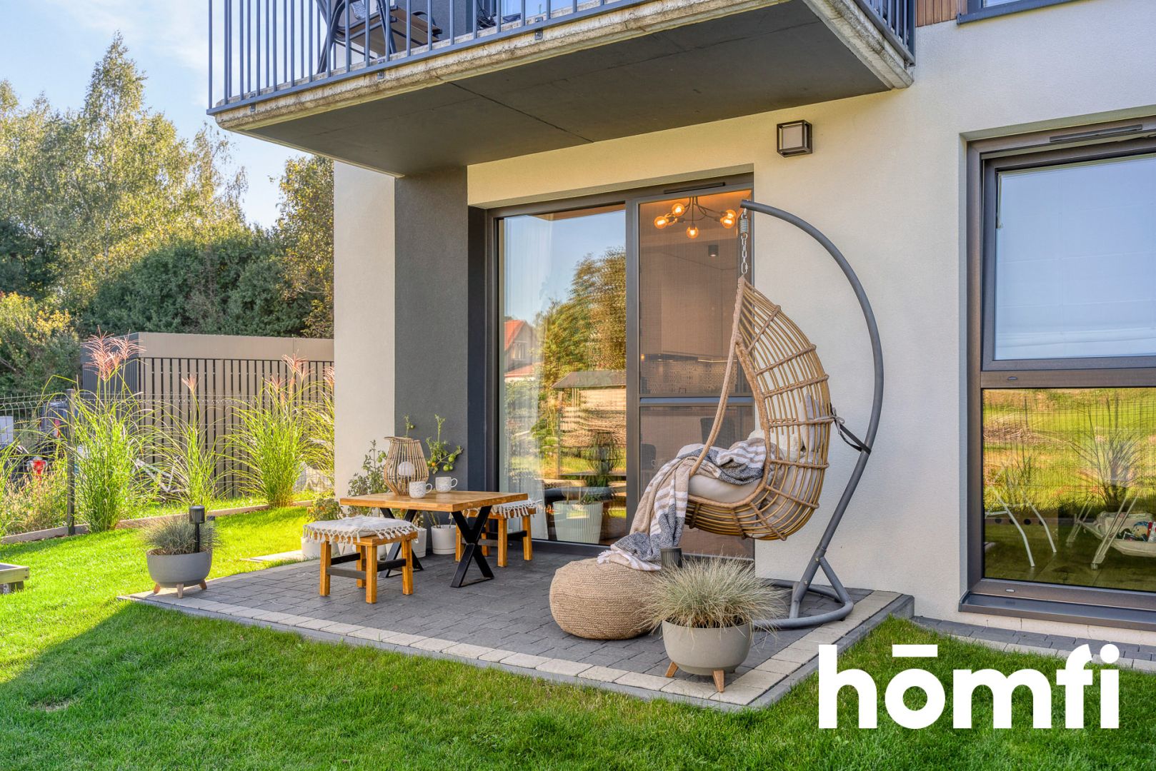 Corner garden 93m² | Green surroundings | Low rent - Apartment - Sale - Rzeszów, Przybyszówka