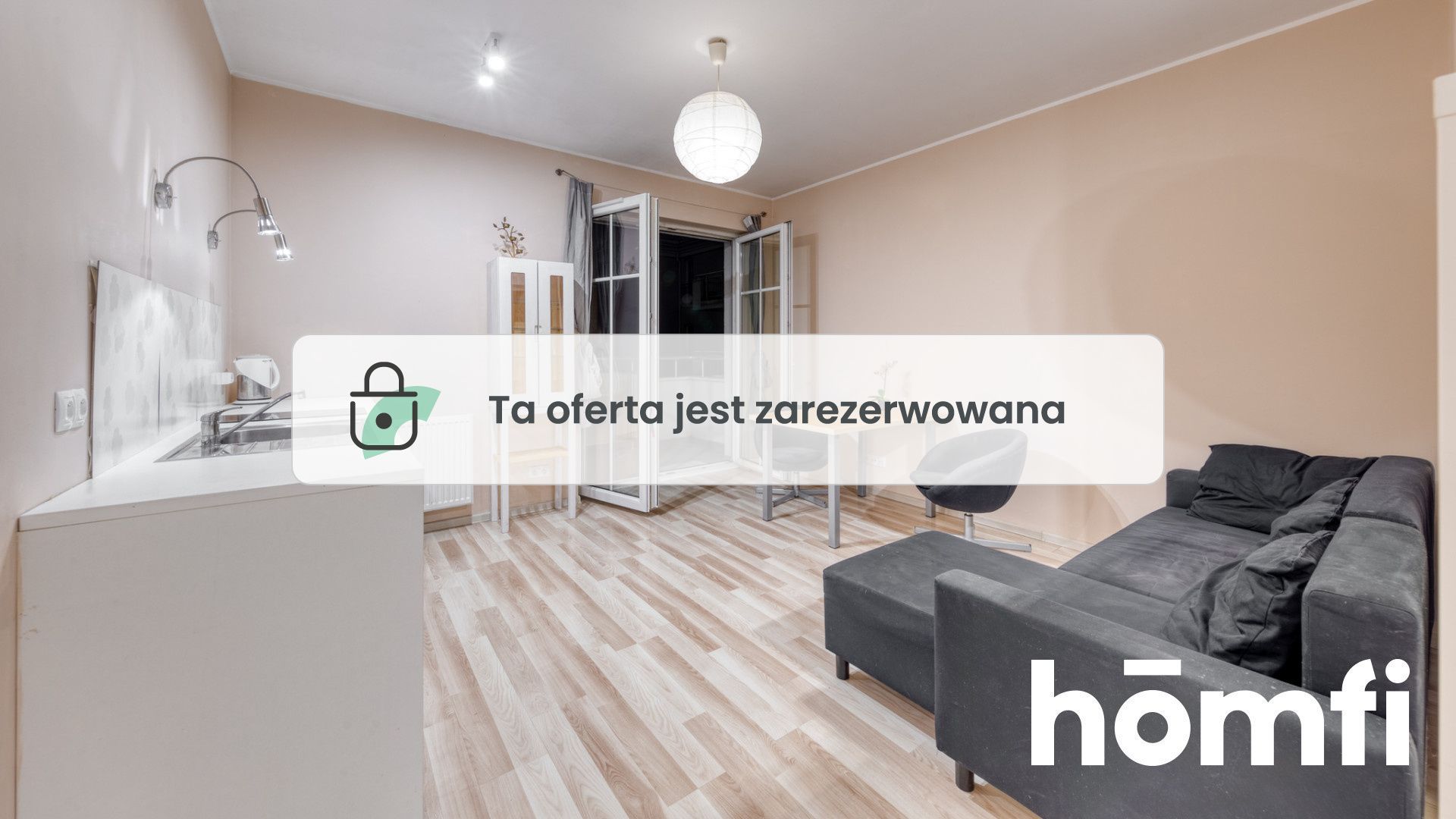 Studio apartament with balcony in City center - Квартира - Оренда - Łódź, Polesie