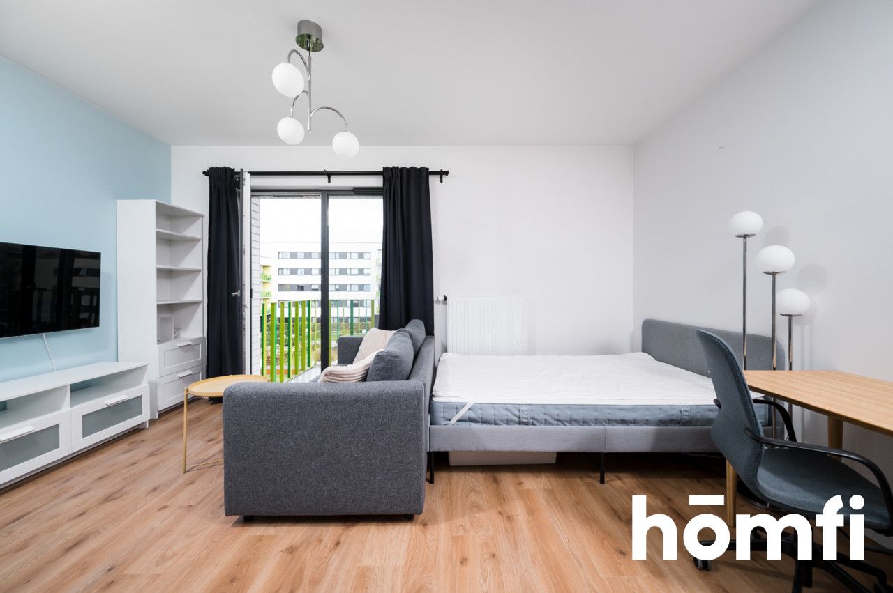 PET FRIENDLY BRIGHT STUDIO APARTMENT ON THE 2ND FLOOR ┃ UL. WIZJONERÓW 4 ┃STOCK┃ BRONOWICE┃ - Квартира - Оренда - Kraków, Krowodrza / Bronowice