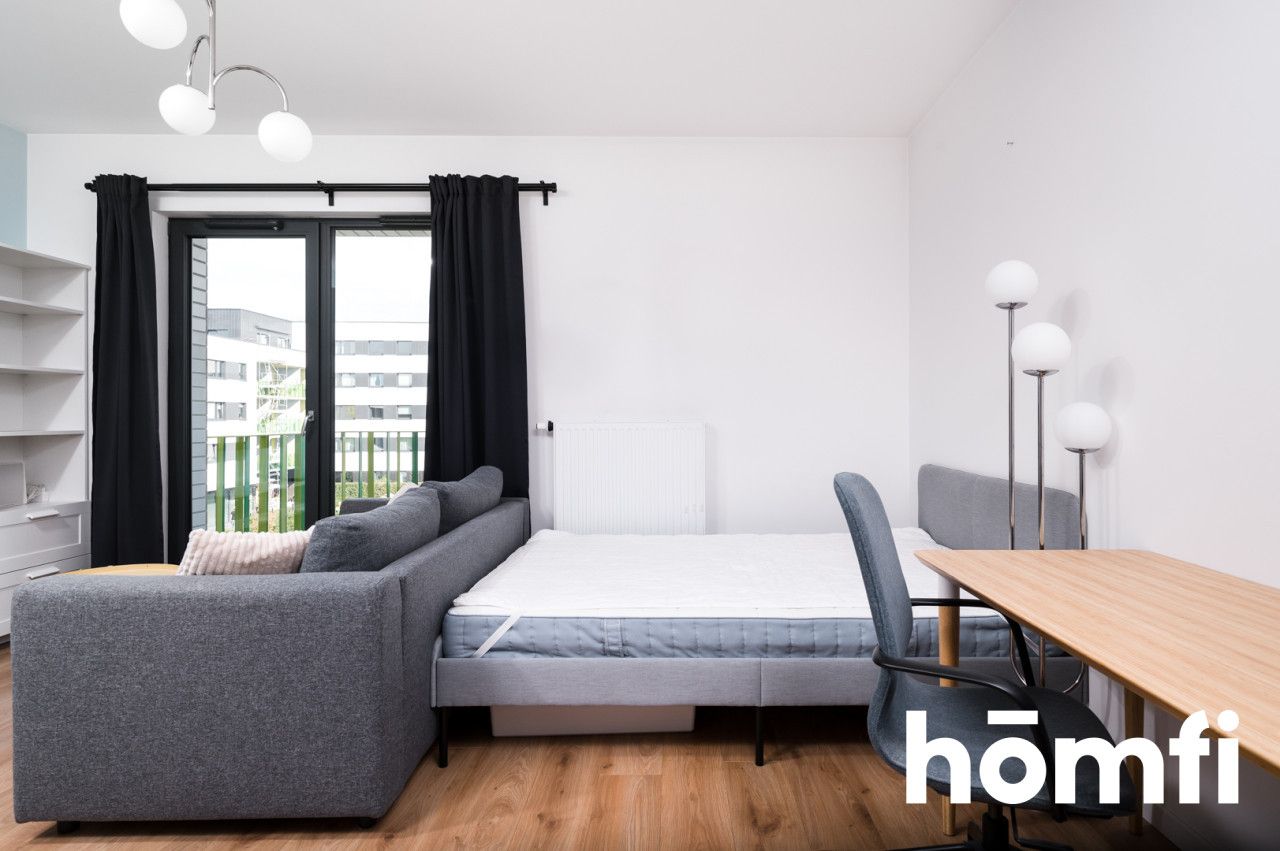 PET FRIENDLY BRIGHT STUDIO APARTMENT ON THE 2ND FLOOR ┃ UL. WIZJONERÓW 4 ┃STOCK┃ BRONOWICE┃ - Квартира - Оренда - Kraków, Krowodrza / Bronowice