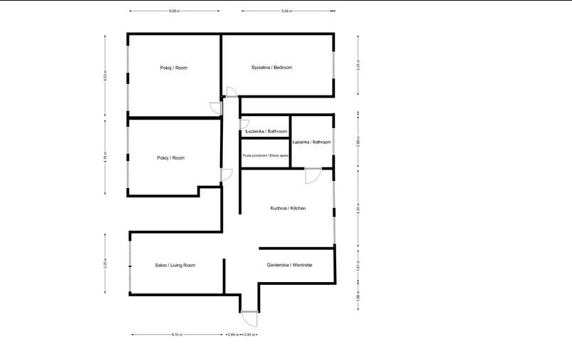 4 pokojowe mieszkanie na 1 piętrze w kamienicy z windą Wojewódzka 23 Katowice - Mieszkanie - Wynajem - Katowice, Śródmieście