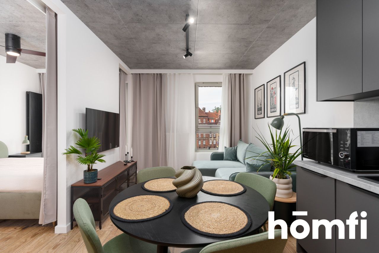 Stylish 30 m² plus balcony, next to Elektrykow - Żurawie I - Квартира - Оренда - Gdańsk, Śródmieście