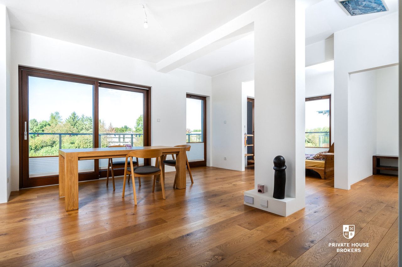 Top-floor open space byWola Justowska | 60.77 m² | Artistic finishes - Apartment - Sale - Kraków, Krowodrza / Wola Justowska