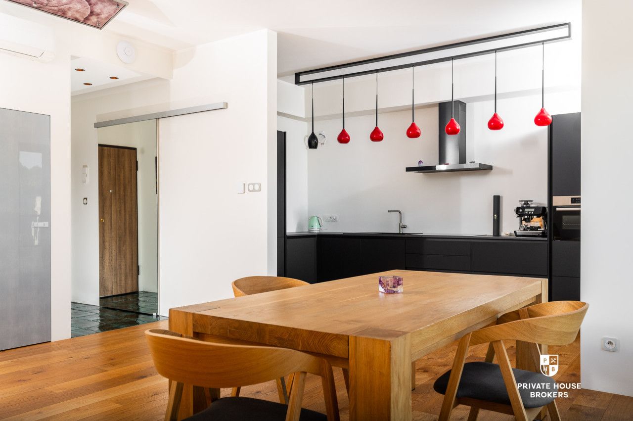 Top-floor open space byWola Justowska | 60.77 m² | Artistic finishes - Apartment - Sale - Kraków, Krowodrza / Wola Justowska