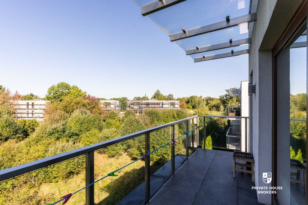 Top-floor open space byWola Justowska | 60.77 m² | Artistic finishes - Apartment - Sale - Kraków, Krowodrza / Wola Justowska