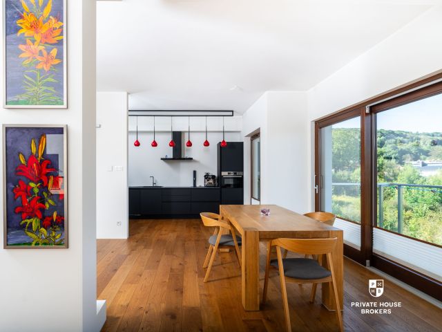 Top-floor open space byWola Justowska | 60.77 m² | Artistic finishes - Apartment - Sale - Kraków, Krowodrza / Wola Justowska
