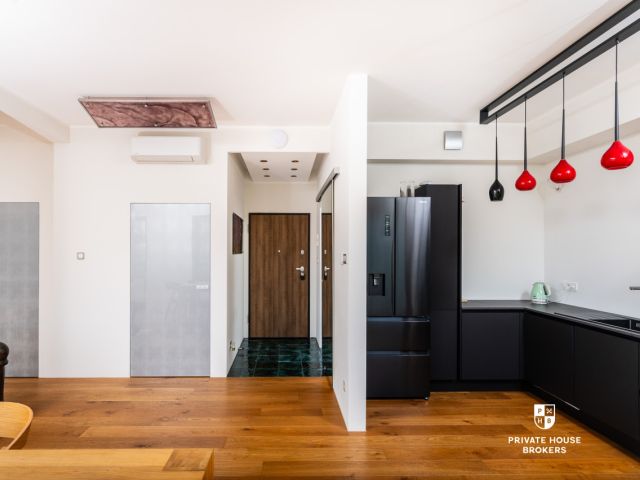 Top-floor open space byWola Justowska | 60.77 m² | Artistic finishes - Apartment - Sale - Kraków, Krowodrza / Wola Justowska