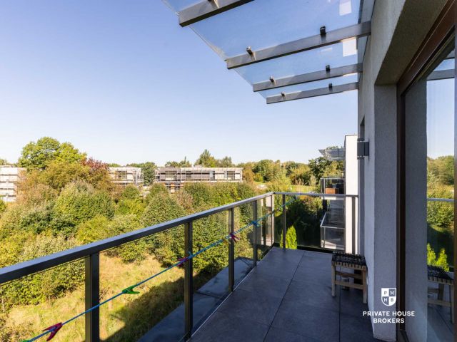 Top-floor open space byWola Justowska | 60.77 m² | Artistic finishes - Apartment - Sale - Kraków, Krowodrza / Wola Justowska