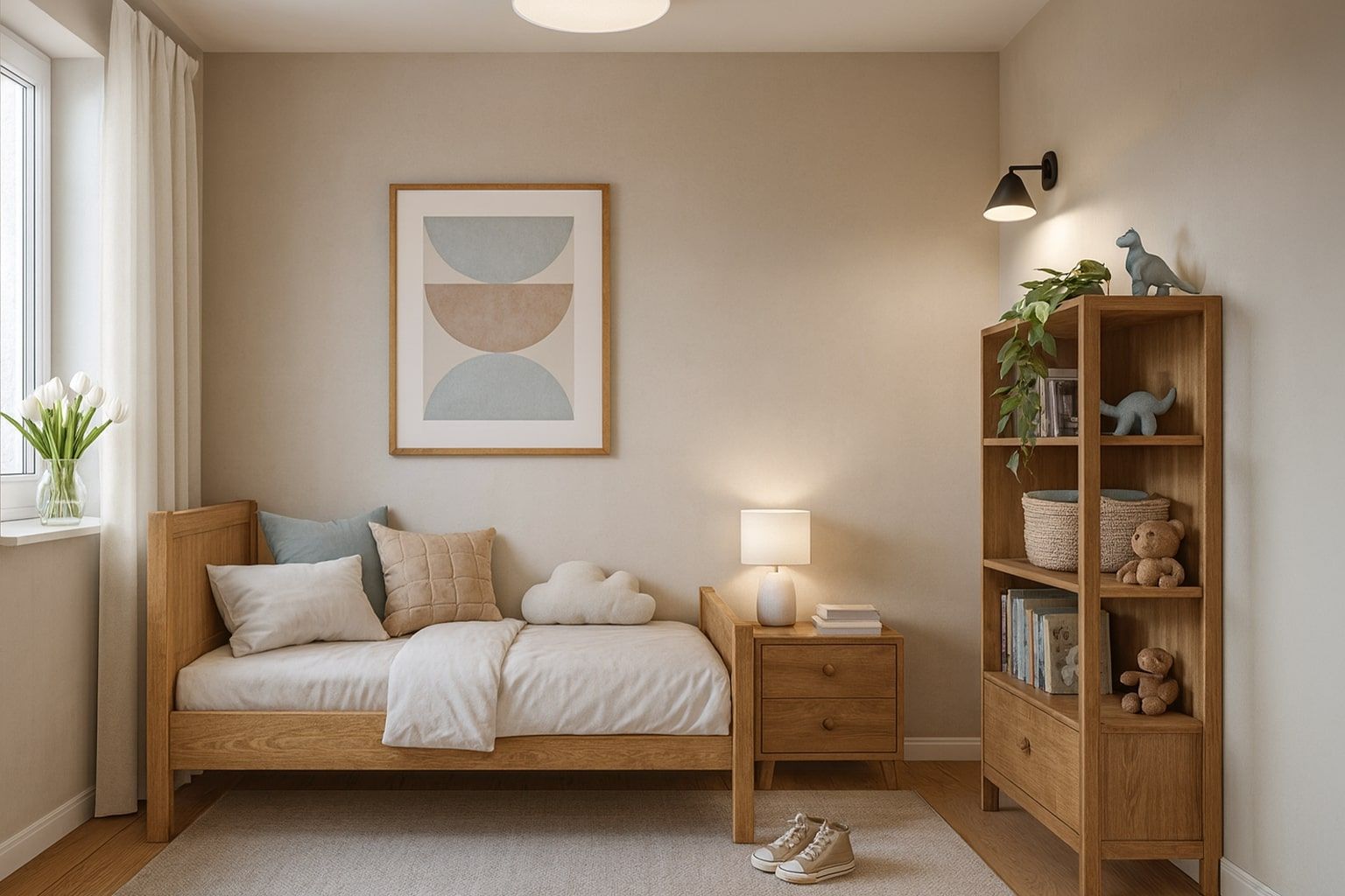 Detached house with a garage on a 1500m2 plot - House - Sale - Toruński, Obrowo / Kawęczyn