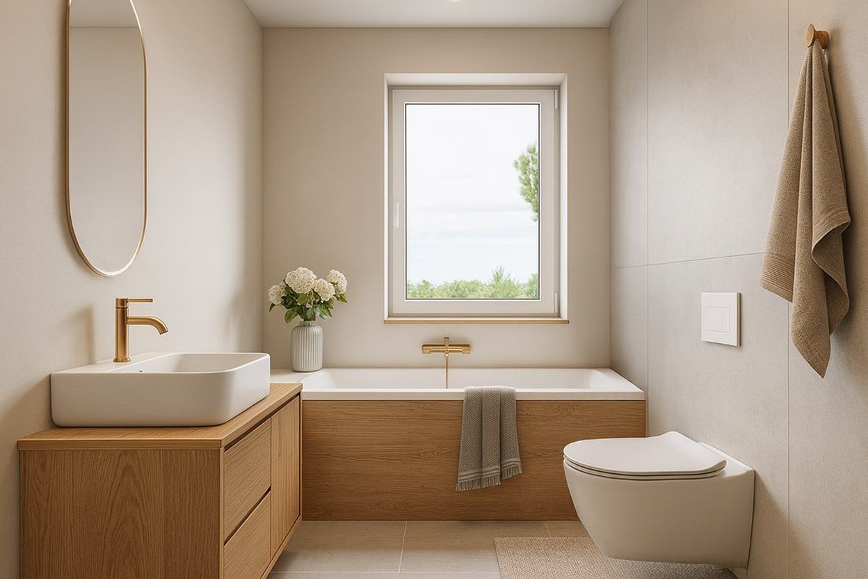 Detached house with a garage on a 1500m2 plot - House - Sale - Toruński, Obrowo / Kawęczyn