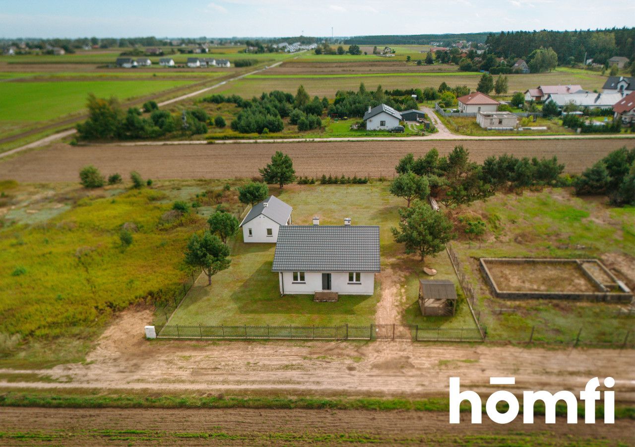 Detached house with a garage on a 1500m2 plot - House - Sale - Toruński, Obrowo / Kawęczyn