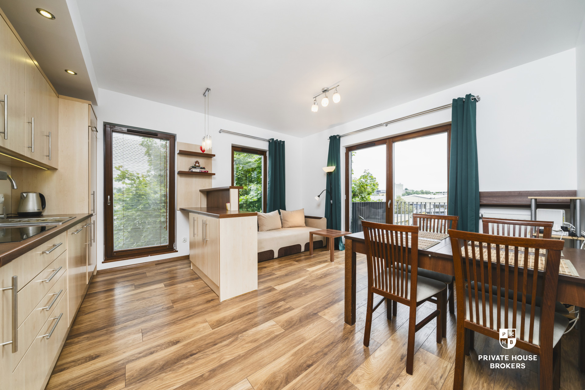 Jasne dwupokojowe mieszkanie na Osiedlu Fi - Mieszkanie - Wynajem - Kraków, Podgórze