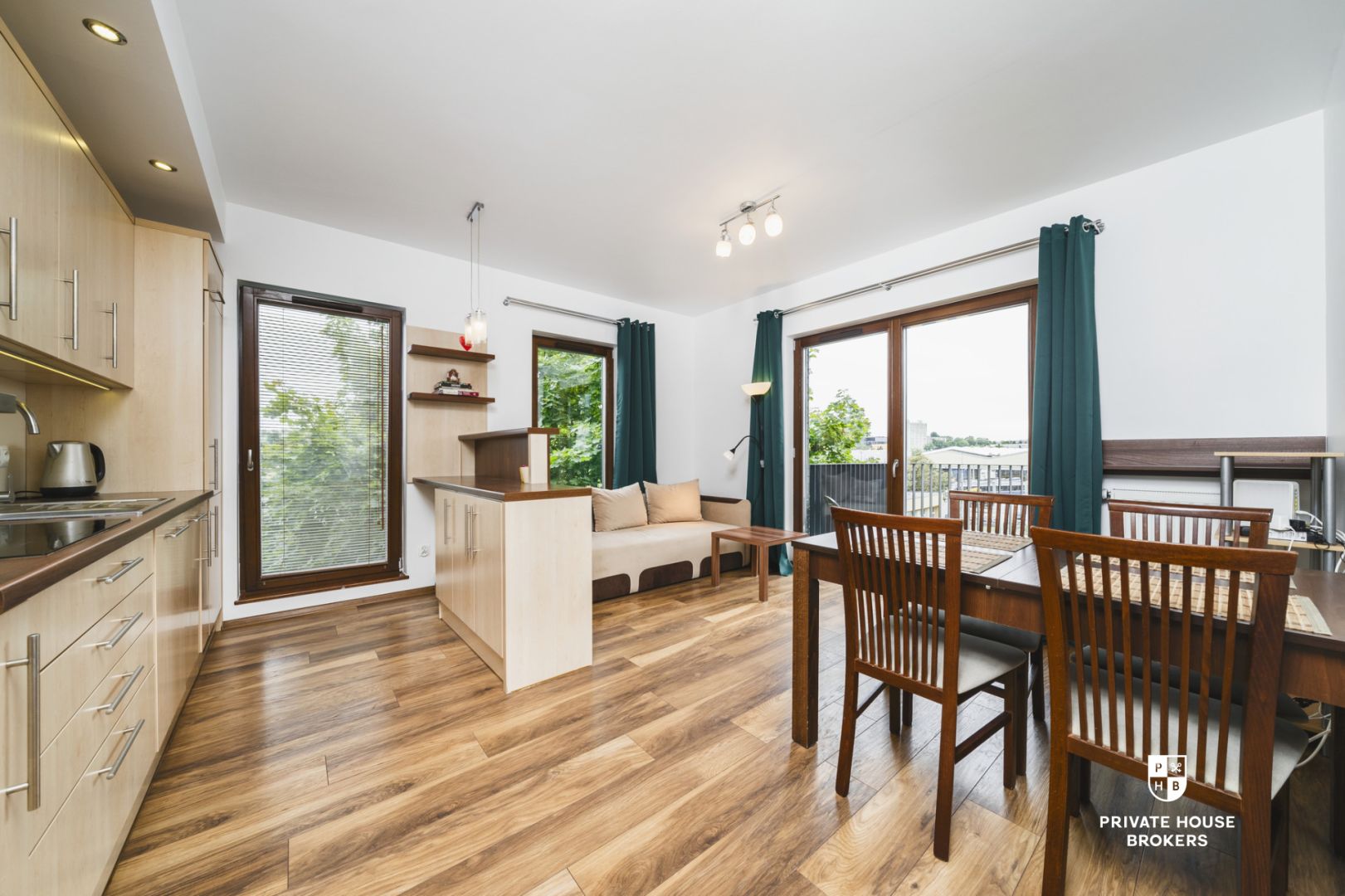 Bright one-bedroom apartment for rent in Osiedle Fi - Apartment - Rent - Kraków, Podgórze