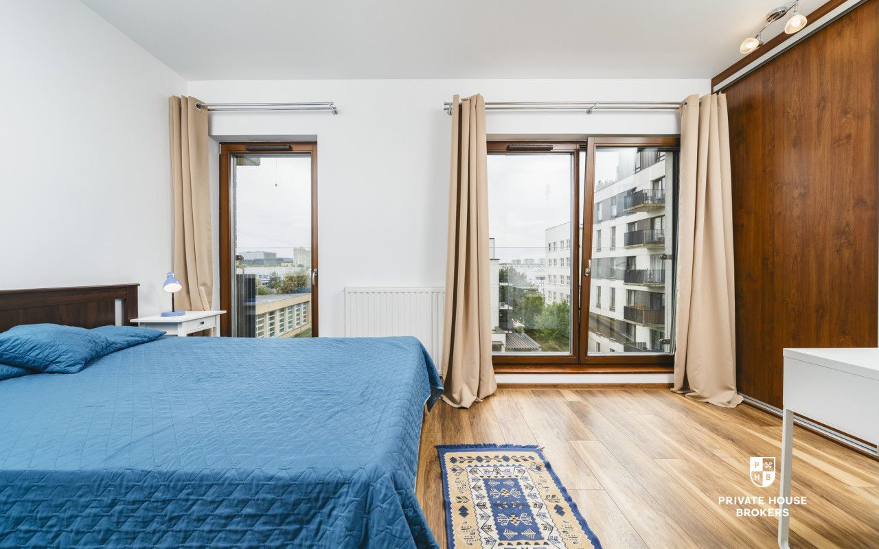 Bright one-bedroom apartment for rent in Osiedle Fi - Apartment - Rent - Kraków, Podgórze