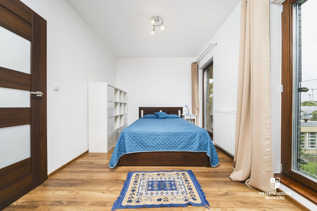 Bright one-bedroom apartment for rent in Osiedle Fi - Apartment - Rent - Kraków, Podgórze