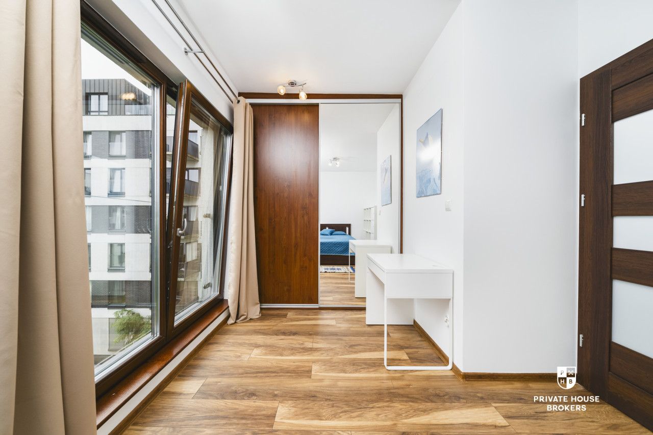 Bright one-bedroom apartment for rent in Osiedle Fi - Apartment - Rent - Kraków, Podgórze