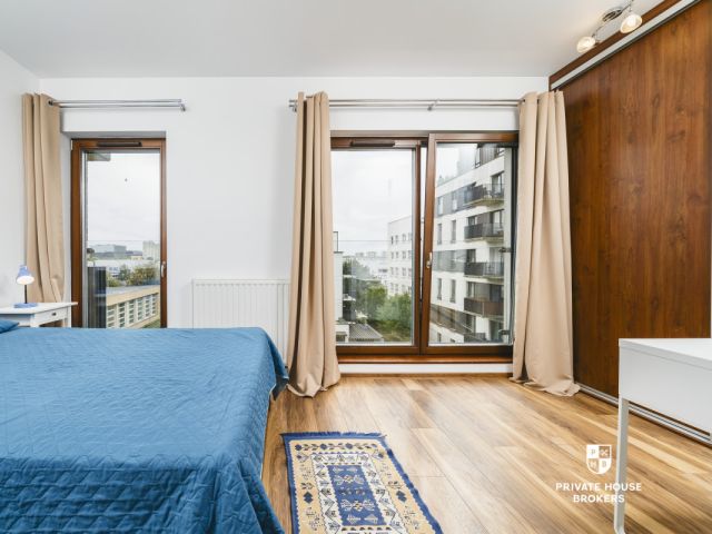Bright one-bedroom apartment for rent in Osiedle Fi - Apartment - Rent - Kraków, Podgórze