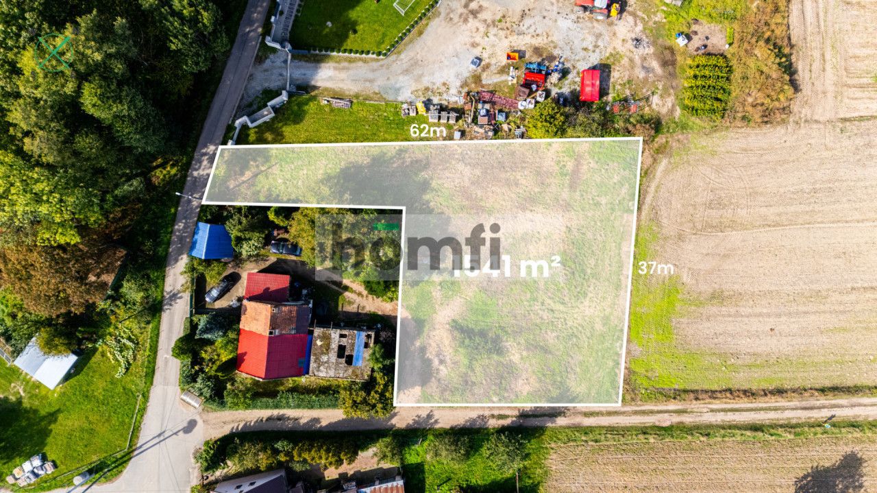 Serviced building plot, near Mietków Reservoir - Plot - Sale - Wrocławski, Mietków / Stróża