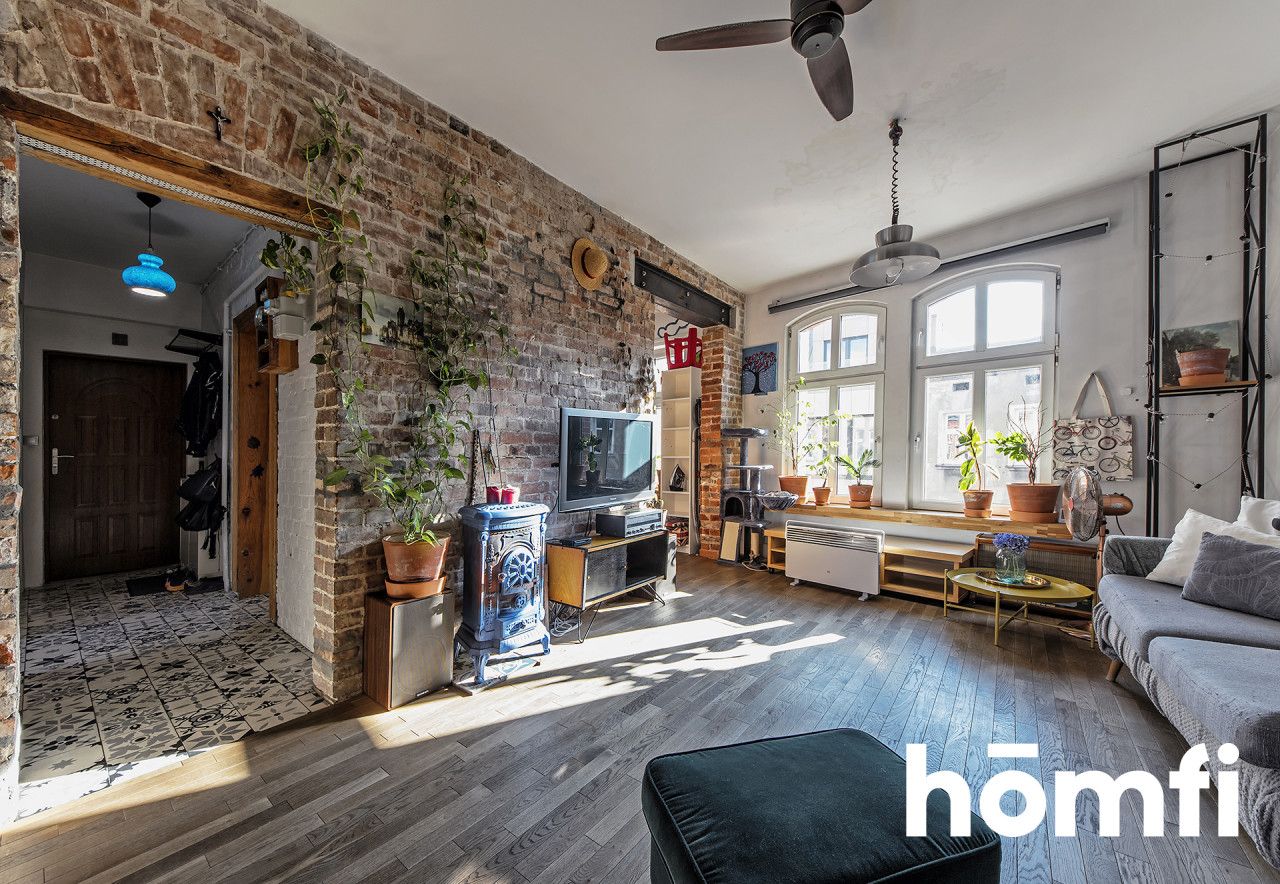 Artystyczne mieszkanie z duszą – Poznań, ul. Śródka - Mieszkanie - Sprzedaż - Poznań, Nowe Miasto / Śródka