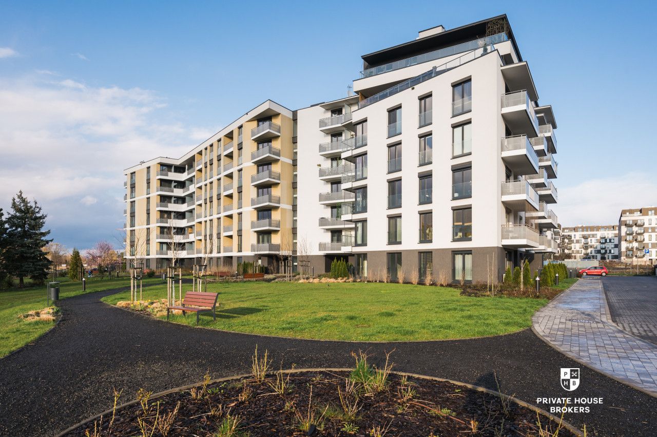 LOKUM SIESTA|Dębniki district| Bright, 2-room apartment with a 17 m2 garden| Green Enclave next to the Wilga River| Mateczny-Kapelanka-Zakrzówek - Apartment - Sale - Kraków, Podgórze / Dębniki
