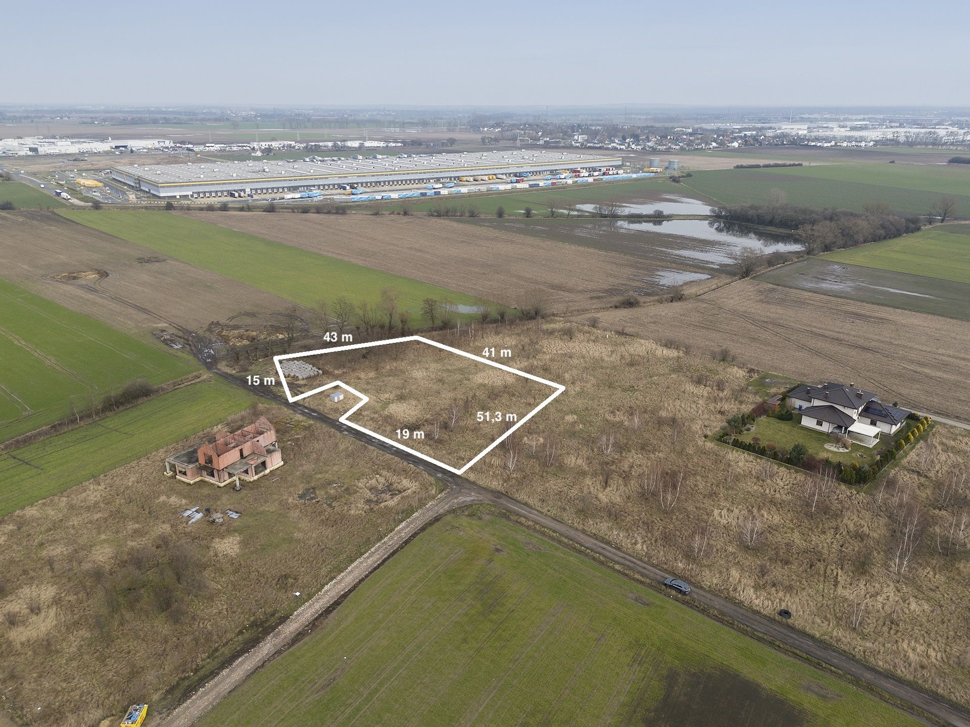 A large plot of land for single-family housing in Lusowo - Plot - Sale - Poznański, Tarnowo Podgórne / Lusowo