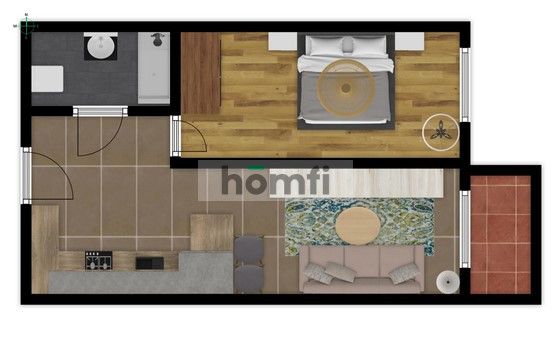 2 rooms by Silesia CC balcony, parking slot - Apartment - Rent - Katowice, Dąb