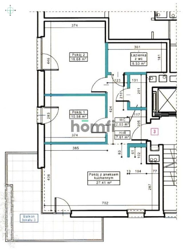 Nowoczesny apartament w sercu zielonego Bernadowa - Mieszkanie - Wynajem - Gdynia, Karwiny