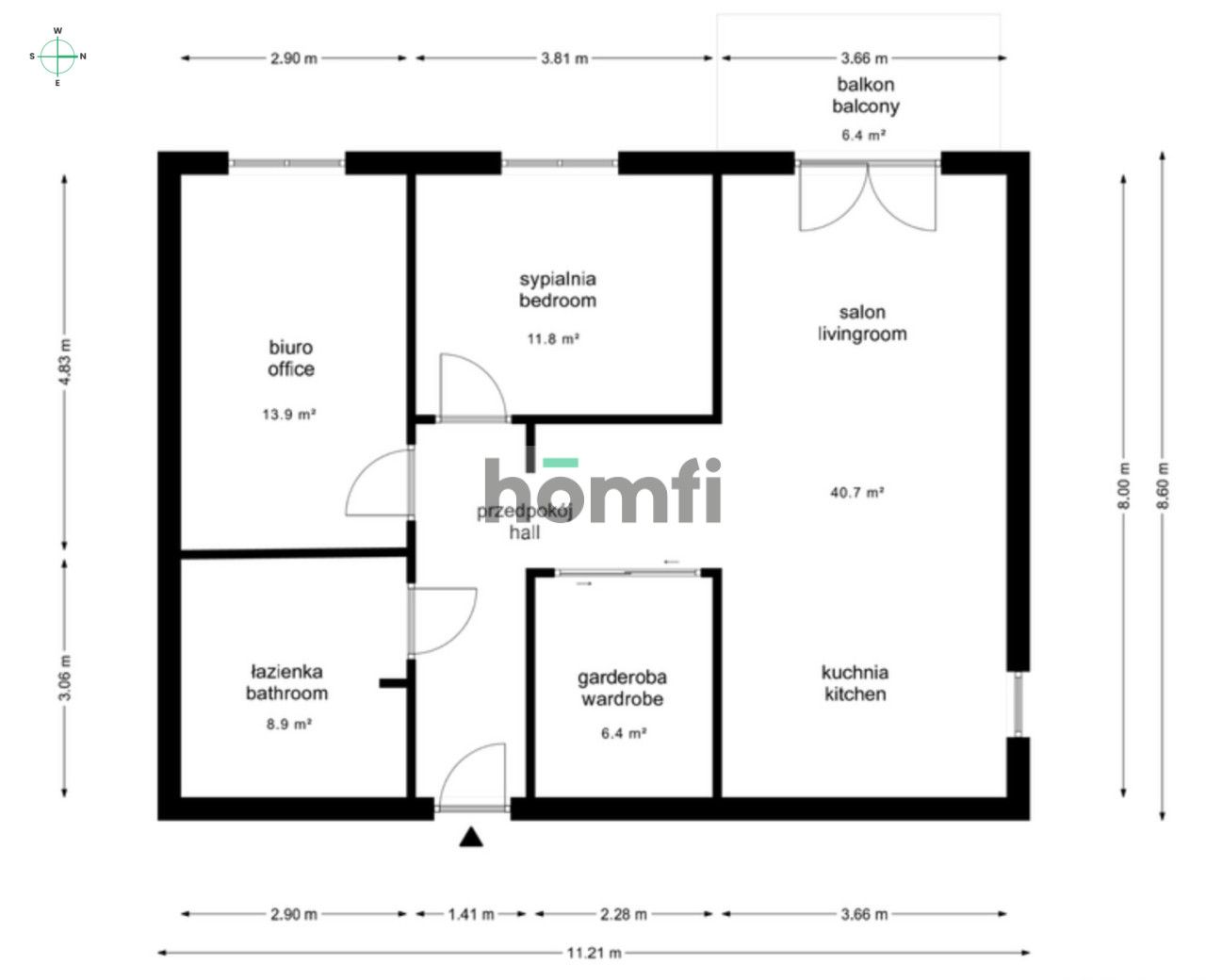 3 Rooms | Parking | For dog owners - Apartment - Rent - Katowice, Brynów