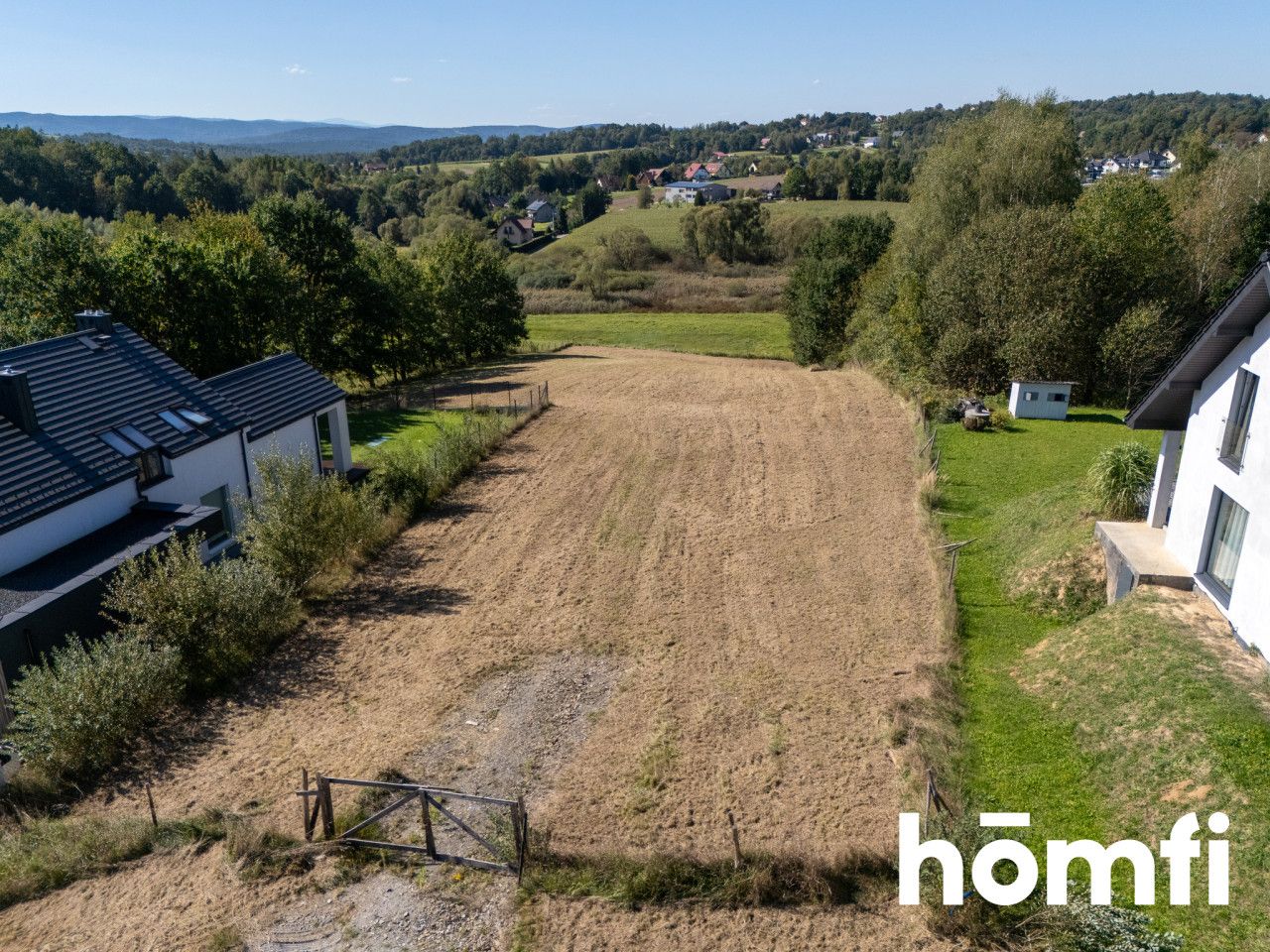 A scenic plot of land next to a forest and meadows - Plot - Sale - Krakowski, Świątniki Górne / Olszowice