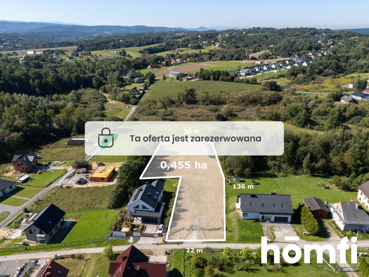 A scenic plot of land next to a forest and meadows - Plot - Sale - Krakowski, Świątniki Górne / Olszowice