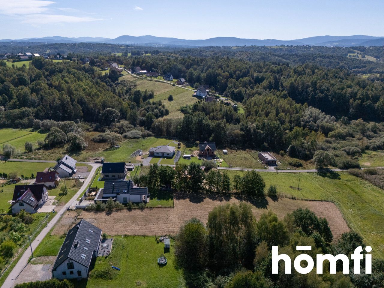 A scenic plot of land next to a forest and meadows - Plot - Sale - Krakowski, Świątniki Górne / Olszowice