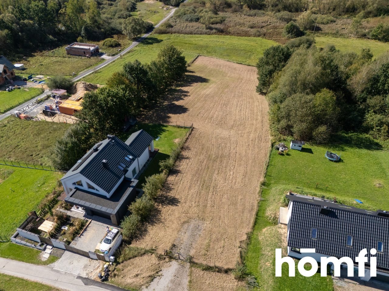 A scenic plot of land next to a forest and meadows - Plot - Sale - Krakowski, Świątniki Górne / Olszowice
