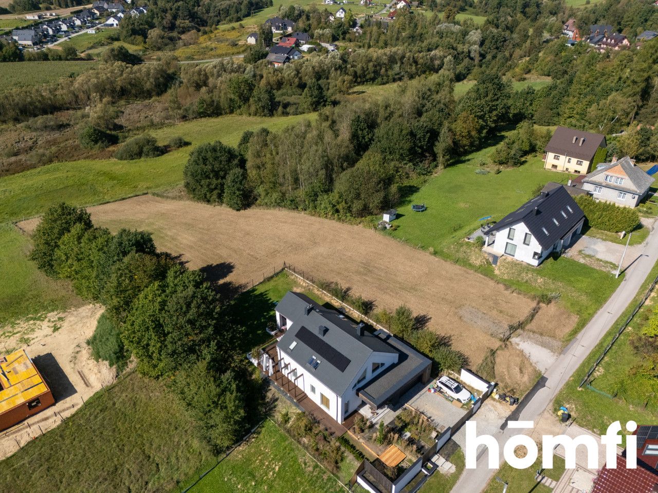 A scenic plot of land next to a forest and meadows - Plot - Sale - Krakowski, Świątniki Górne / Olszowice