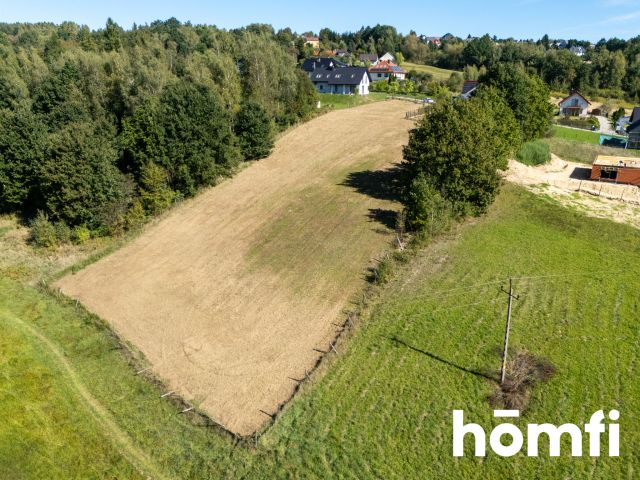 A scenic plot of land next to a forest and meadows - Plot - Sale - Krakowski, Świątniki Górne / Olszowice