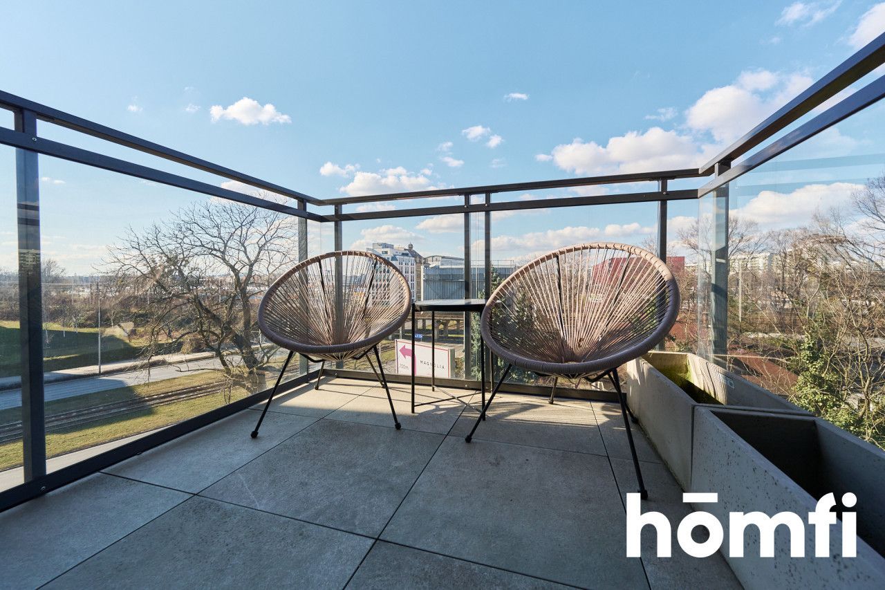 Dwupokojowe mieszkanie z balkonem przy Magnolii - Mieszkanie - Wynajem - Wrocław, Fabryczna