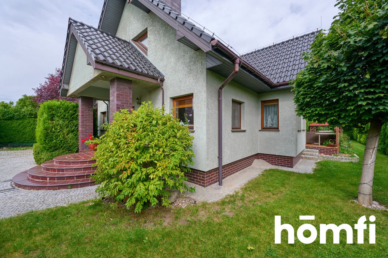 Smolec – zadbany dom wolnostojący 170 m² z fotowoltaiką i pięknym ogrodem + garaż 32,5 m², gotowy do zamieszkania bez nakładów - Dom - Sprzedaż - Wrocławski, Kąty Wrocławskie / Smolec