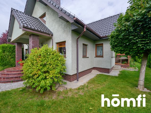 Smolec – zadbany dom wolnostojący 170 m² z fotowoltaiką i pięknym ogrodem + garaż 32,5 m², gotowy do zamieszkania bez nakładów - Dom - Sprzedaż - Wrocławski, Kąty Wrocławskie / Smolec