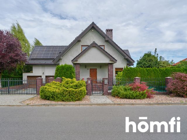 Smolec – zadbany dom wolnostojący 170 m² z fotowoltaiką i pięknym ogrodem + garaż 32,5 m², gotowy do zamieszkania bez nakładów - Dom - Sprzedaż - Wrocławski, Kąty Wrocławskie / Smolec