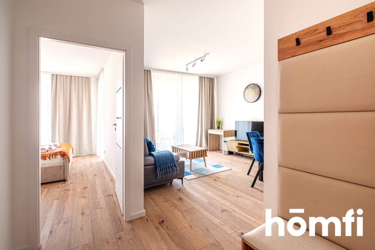 2-room, 41 m2, loggia, next to Elektryków, Żurawie - Apartment - Rent - Gdańsk, Śródmieście