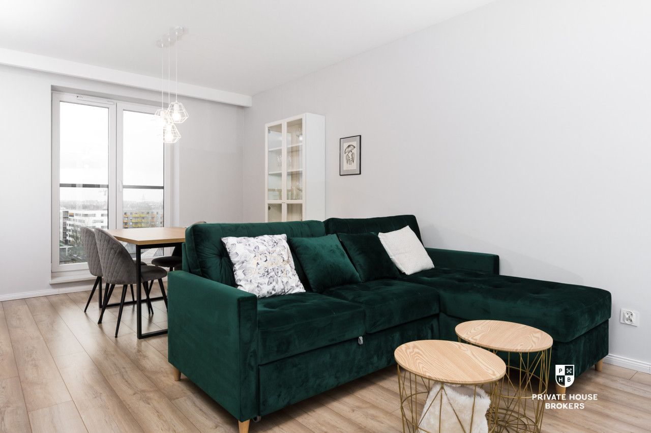 Spacious, 2-room apartment on the 6th floor Building 2019 - Kraków| Płaszów district - Apartment - Rent - Kraków, Podgórze / Płaszów