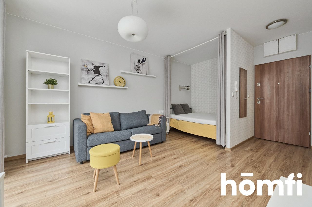 Comfortable studio with wardrobe and parking in the center Tęczowa Street - Квартира - Оренда - Wrocław, Stare Miasto