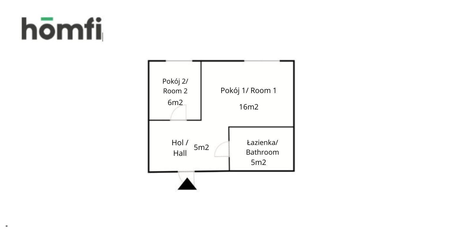 Apartment for Single or Couple – Balcony, Parking Included - Apartment - Rent - Gdańsk, Wrzeszcz Dolny