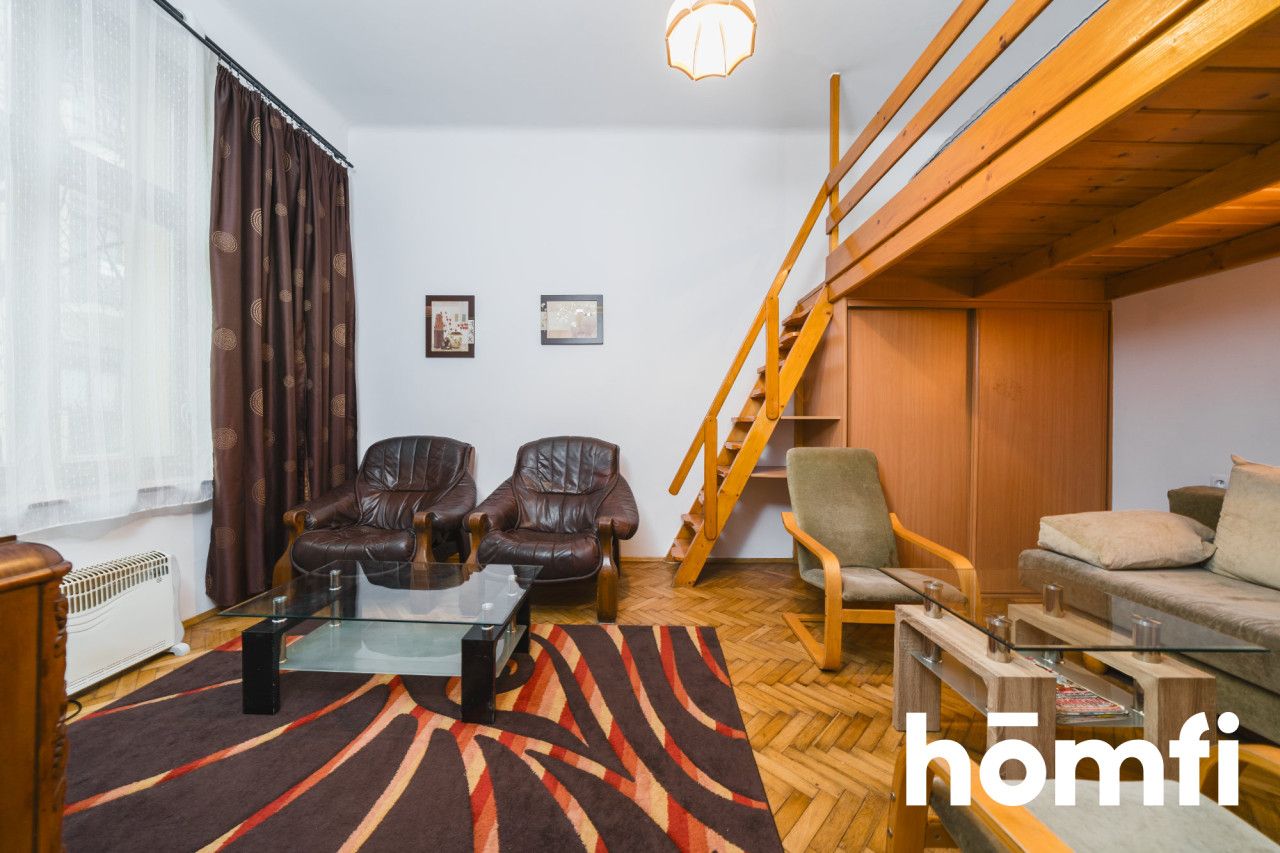 A quiet studio with a mezzanine in Kazimierz - Apartment - Rent - Kraków, Śródmieście / Kazimierz