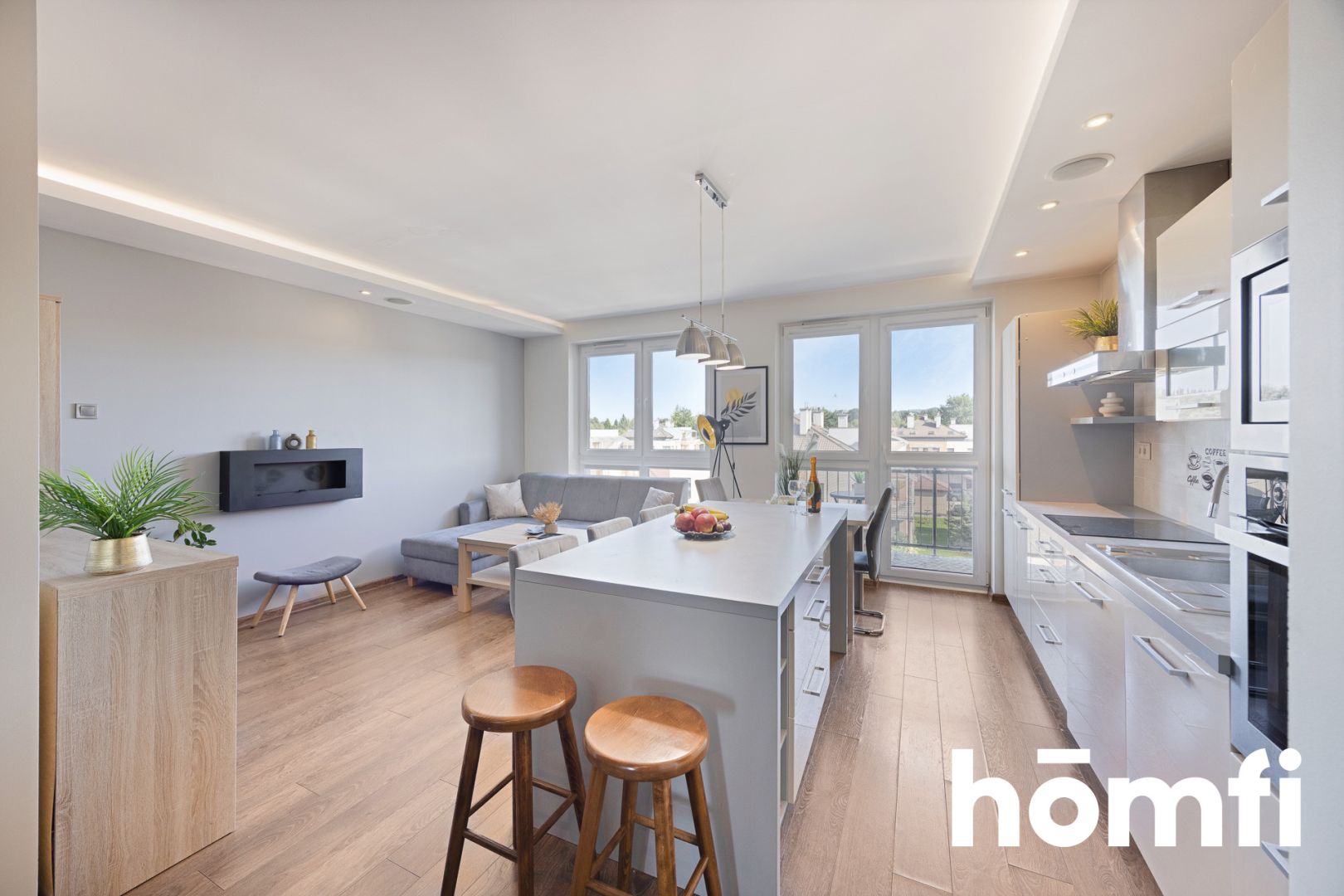 3 rooms, 2 balconies, air conditioning – Zalesie - Apartment - Sale - Rzeszów, Zalesie