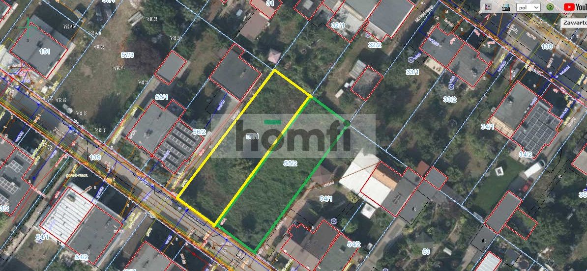 Działka budowlana – Poznań, ul. Unisława, media, Antoninek - Działka - Sprzedaż - Poznań, Nowe Miasto / Antoninek
