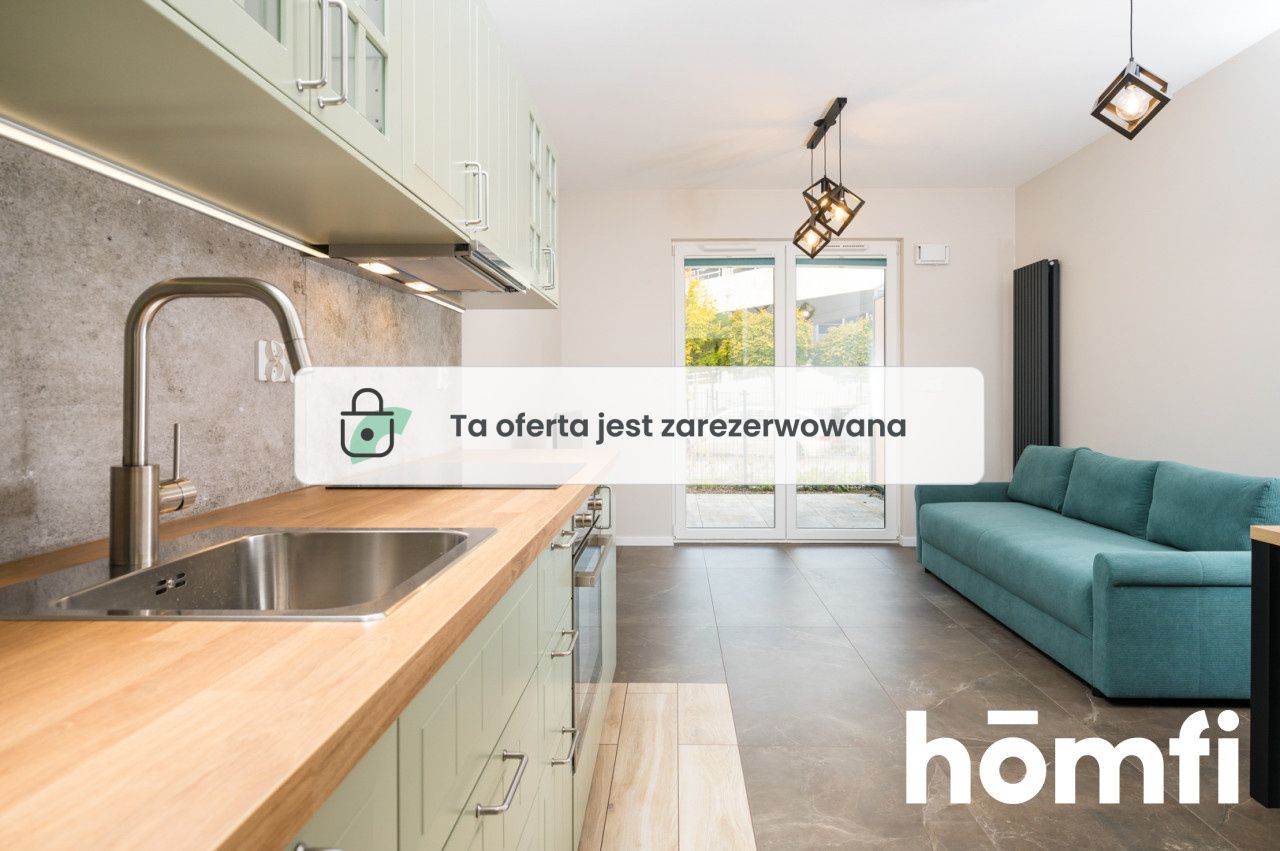 15 MINUTES TO THE CENTER | STUDIO APARTMENT WITH GARDEN | AIR CONDITIONING | NEW BUILDING | UL. MYŚLIWSKA 55B - Apartment - Rent - Kraków, Podgórze / Płaszów