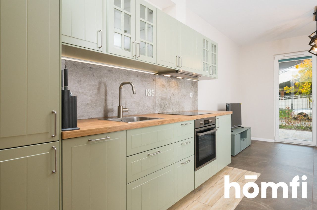 15 MINUTES TO THE CENTER | STUDIO APARTMENT WITH GARDEN | AIR CONDITIONING | NEW BUILDING | UL. MYŚLIWSKA 55B - Apartment - Rent - Kraków, Podgórze / Płaszów