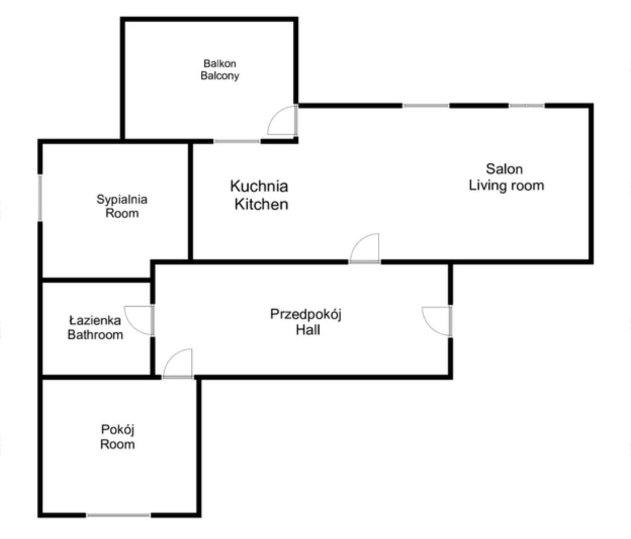 Nowoczesne 3 pokoje | 65 m² | Krzyki | Jagodno - Apartment - Rent - Wrocław, Krzyki / Jagodno