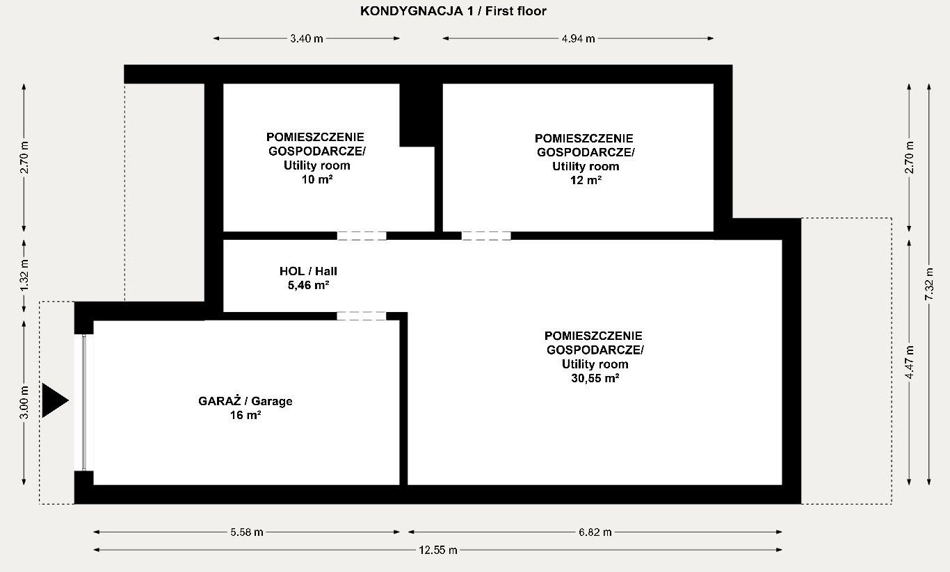 Segment with a garden in a quiet area in Kliny - House - Sale - Kraków, Podgórze / Kliny