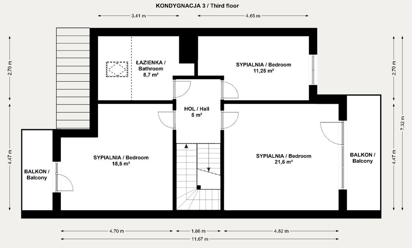 Segment z ogrodem w spokojnej okolicy na Klinach - Dom - Sprzedaż - Kraków, Podgórze / Kliny